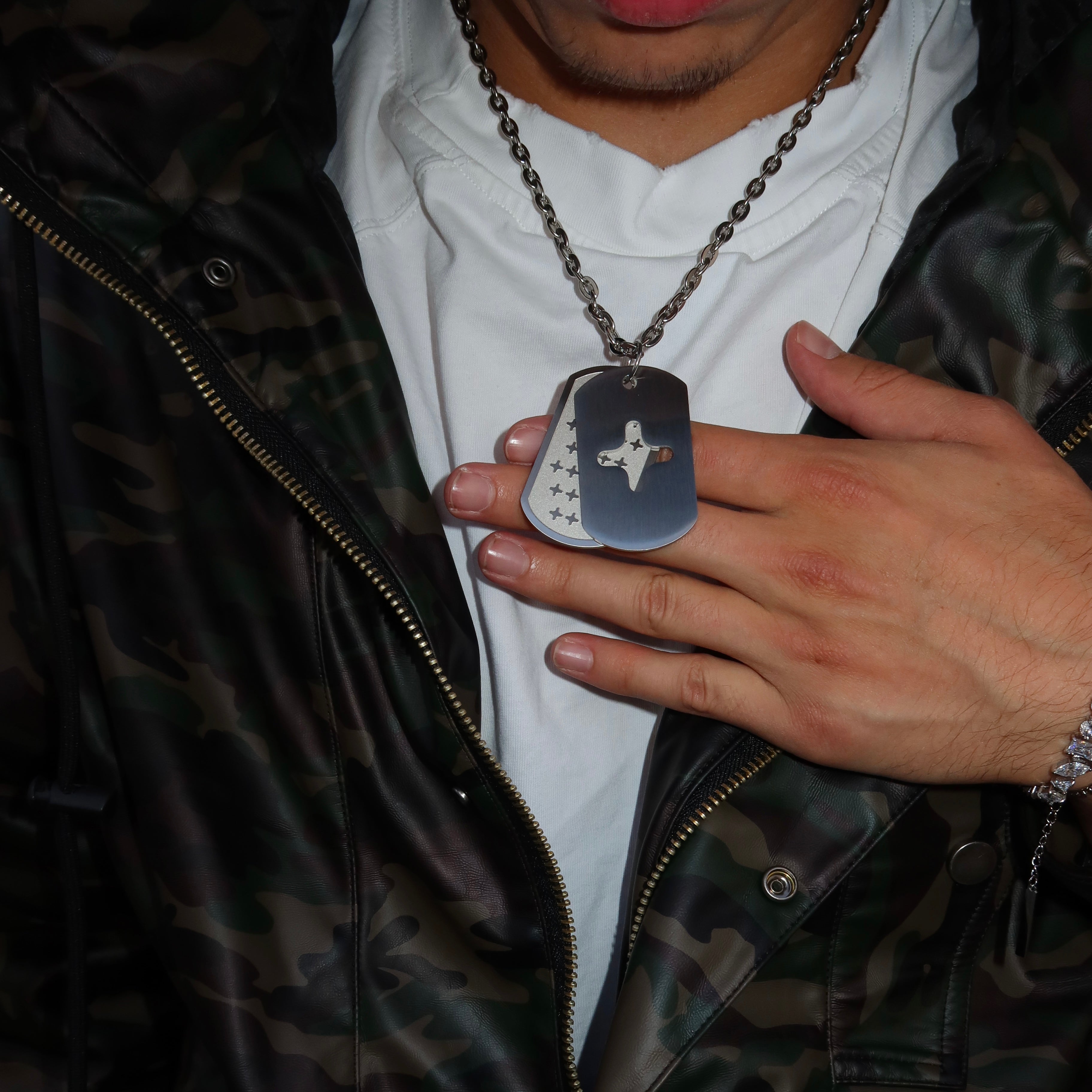 Memories Dog Tag reversible