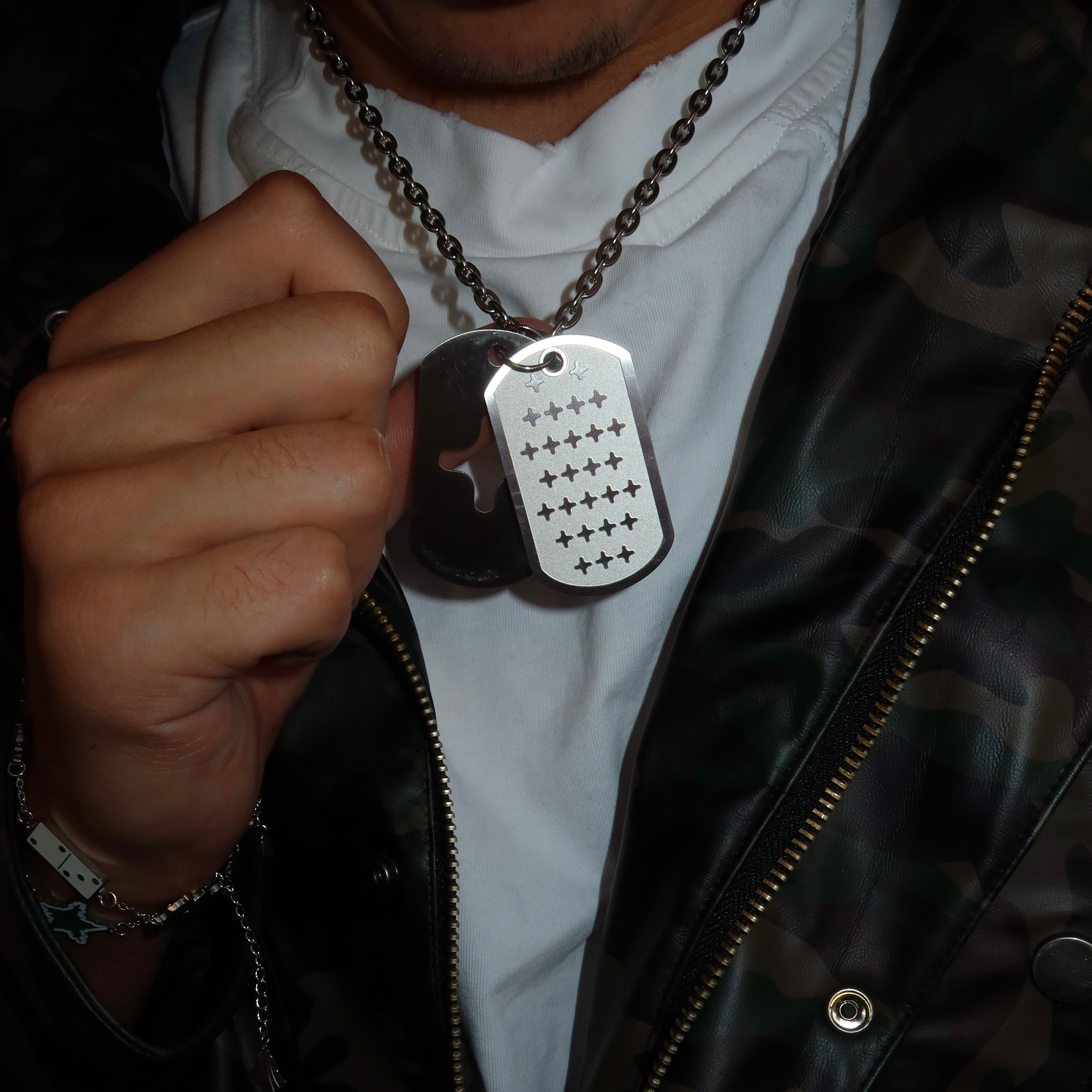 Memories Dog Tag reversible