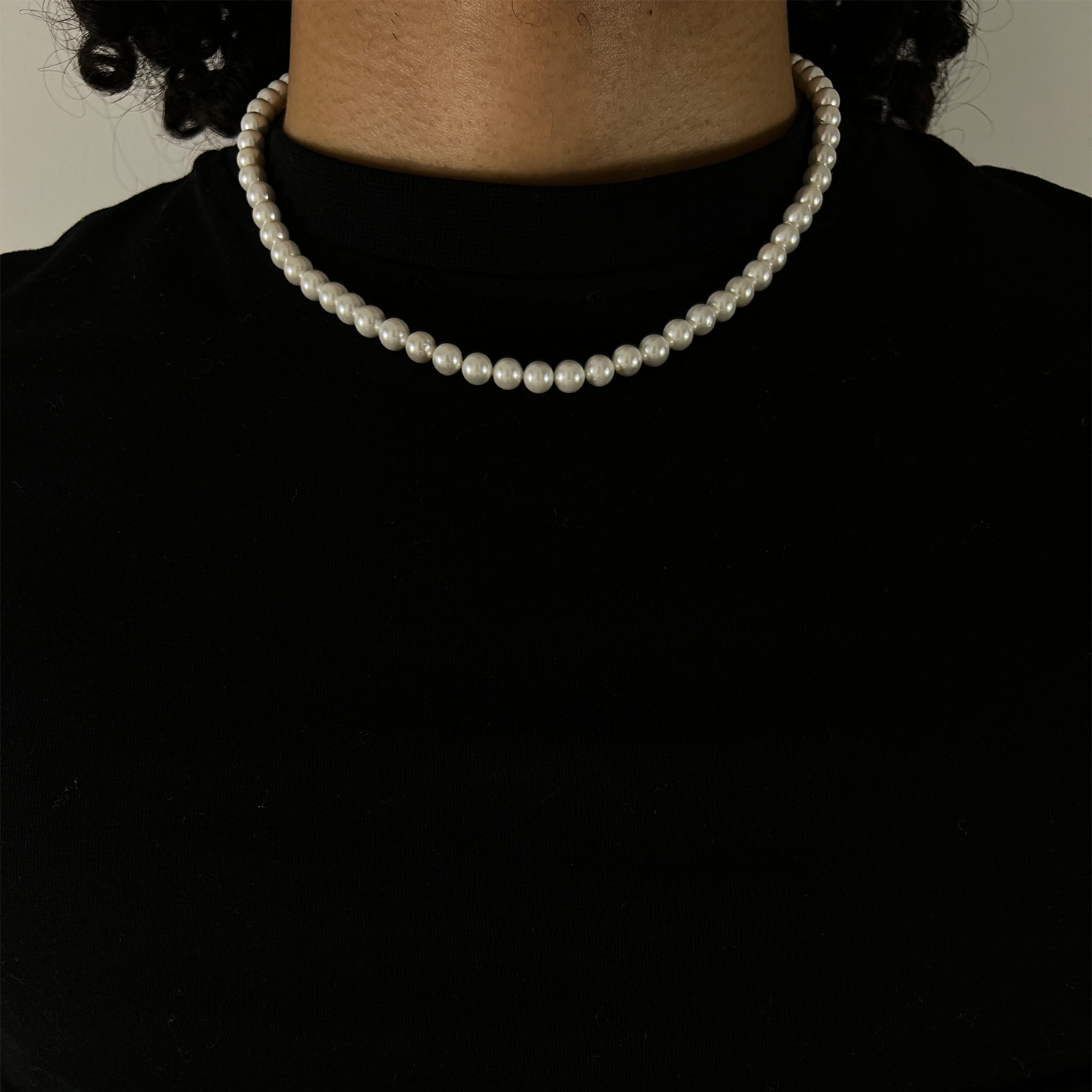 Lotus Pearl Necklace