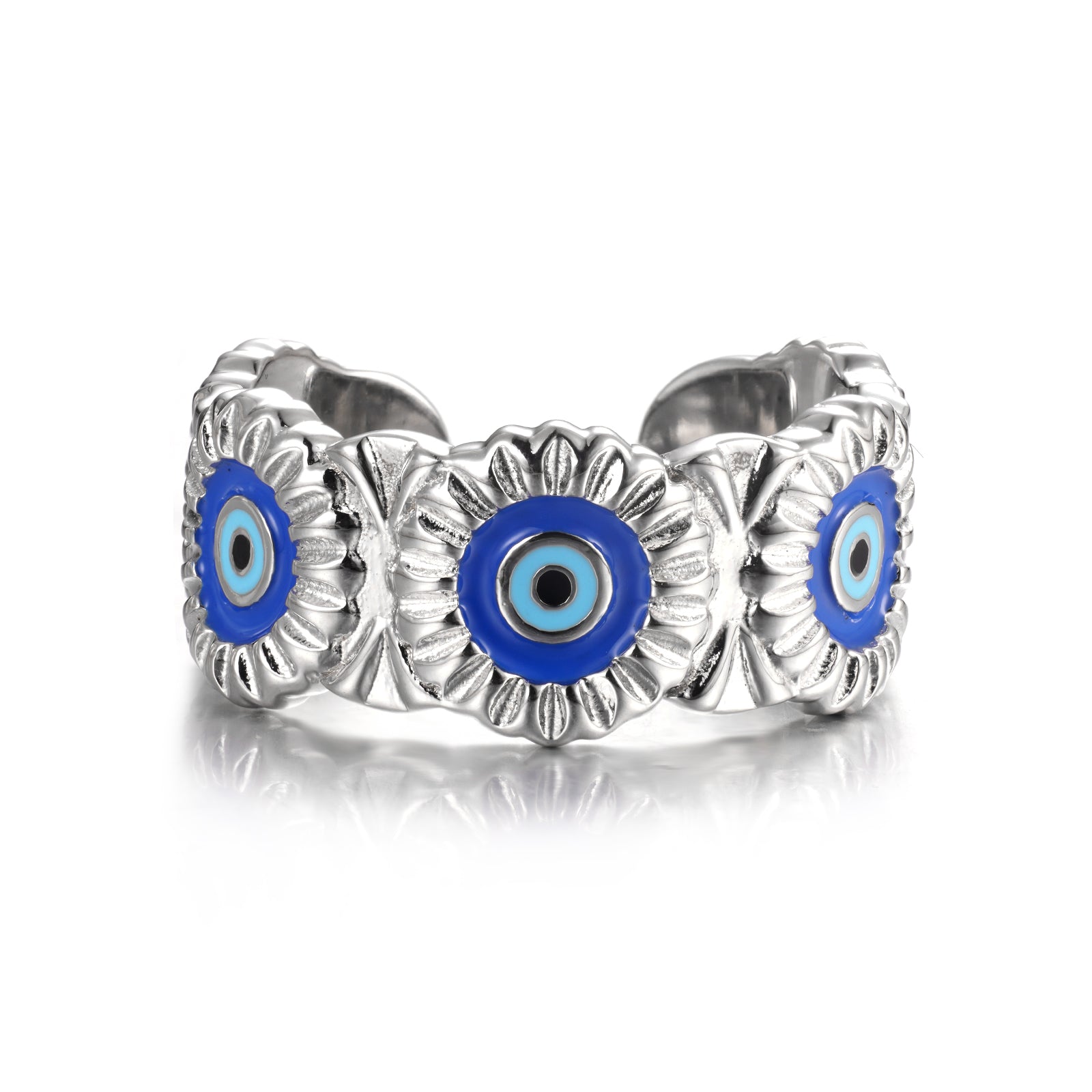 Nazar Eye Blue Ring