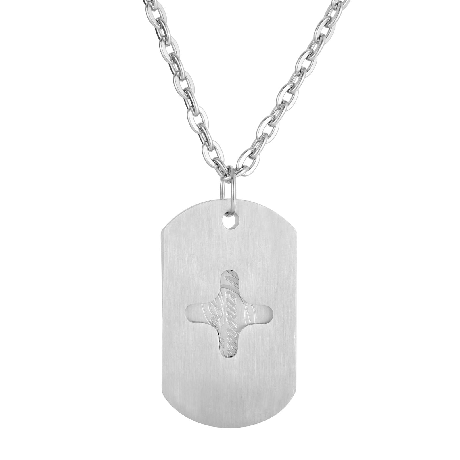 Memories Dog Tag reversible