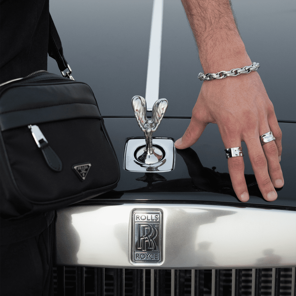 Jewellery  Watches MODERN CARS  PLANES Vintage sterling silver charms bracelet  Rolls Royce Fine Rings